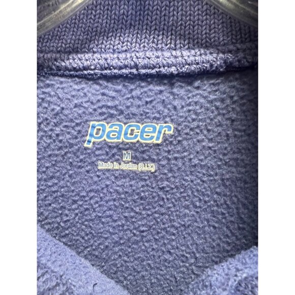 Pacer Womens Medium Blue Full-Zip Fleece Jacket With Stand Collar & Pockets - Picture 4 of 6